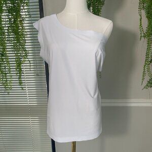 Norma Kamali | Drop Shoulder Top in White